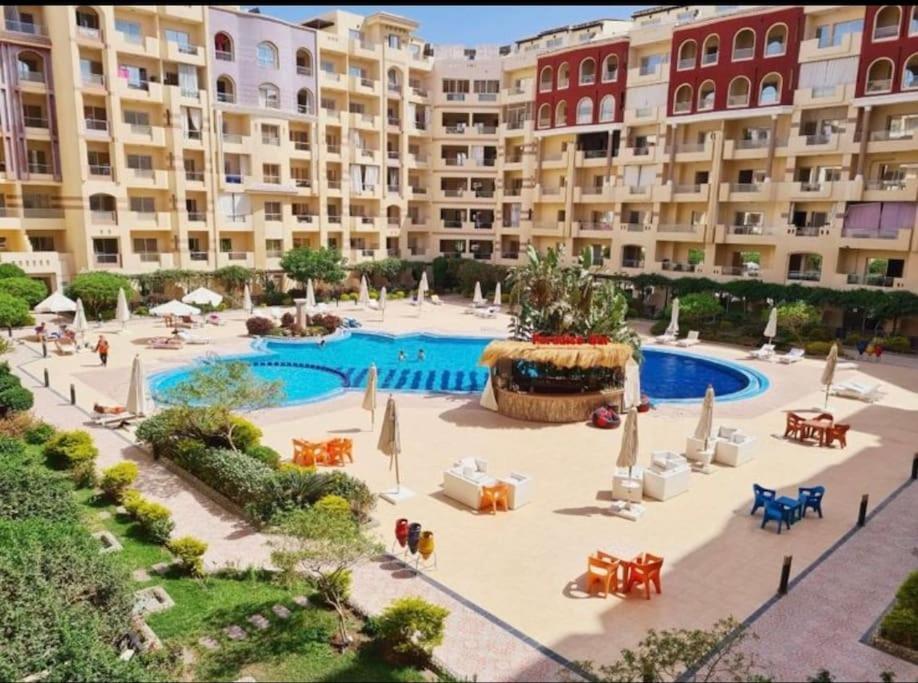 Sunny Studio With 3 Swimming Pools Florenza Hurghada Extérieur photo