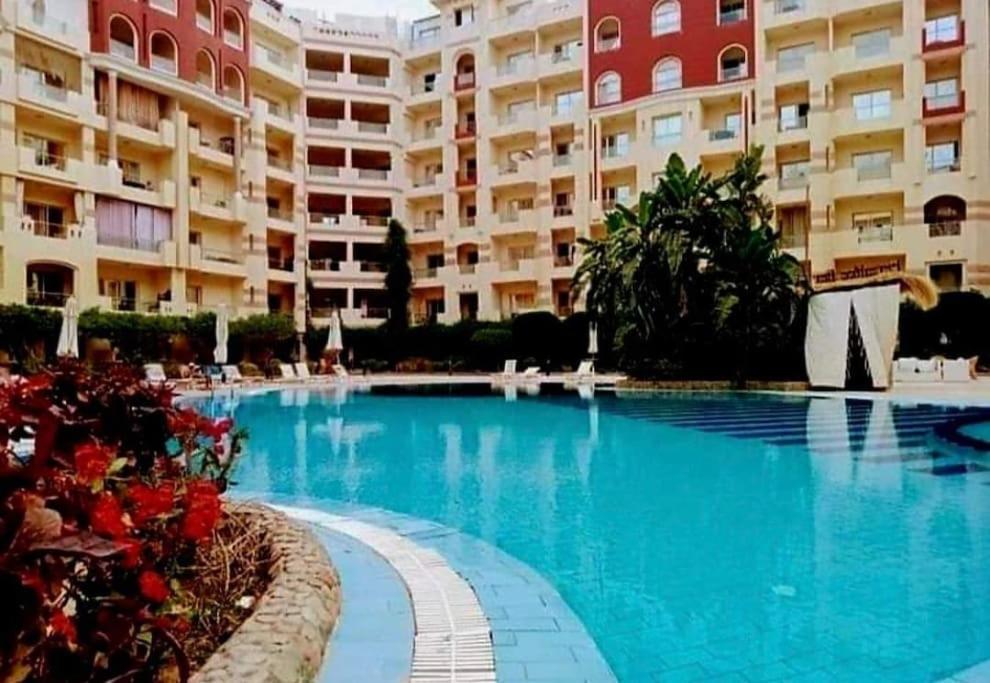 Sunny Studio With 3 Swimming Pools Florenza Hurghada Extérieur photo